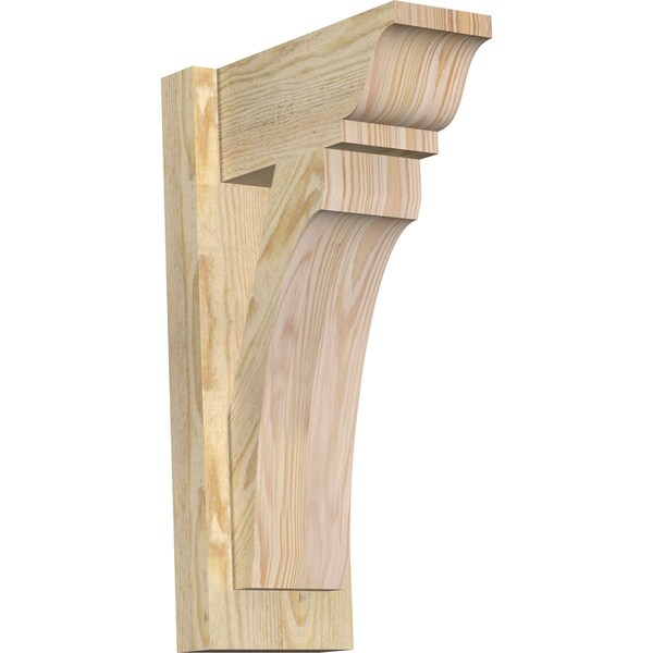 Ekena Millwork Legacy Traditional Rough Sawn Outlooker, Douglas Fir, 6"W x 12"D x 20"H OUT06X12X20LEC01RDF - main